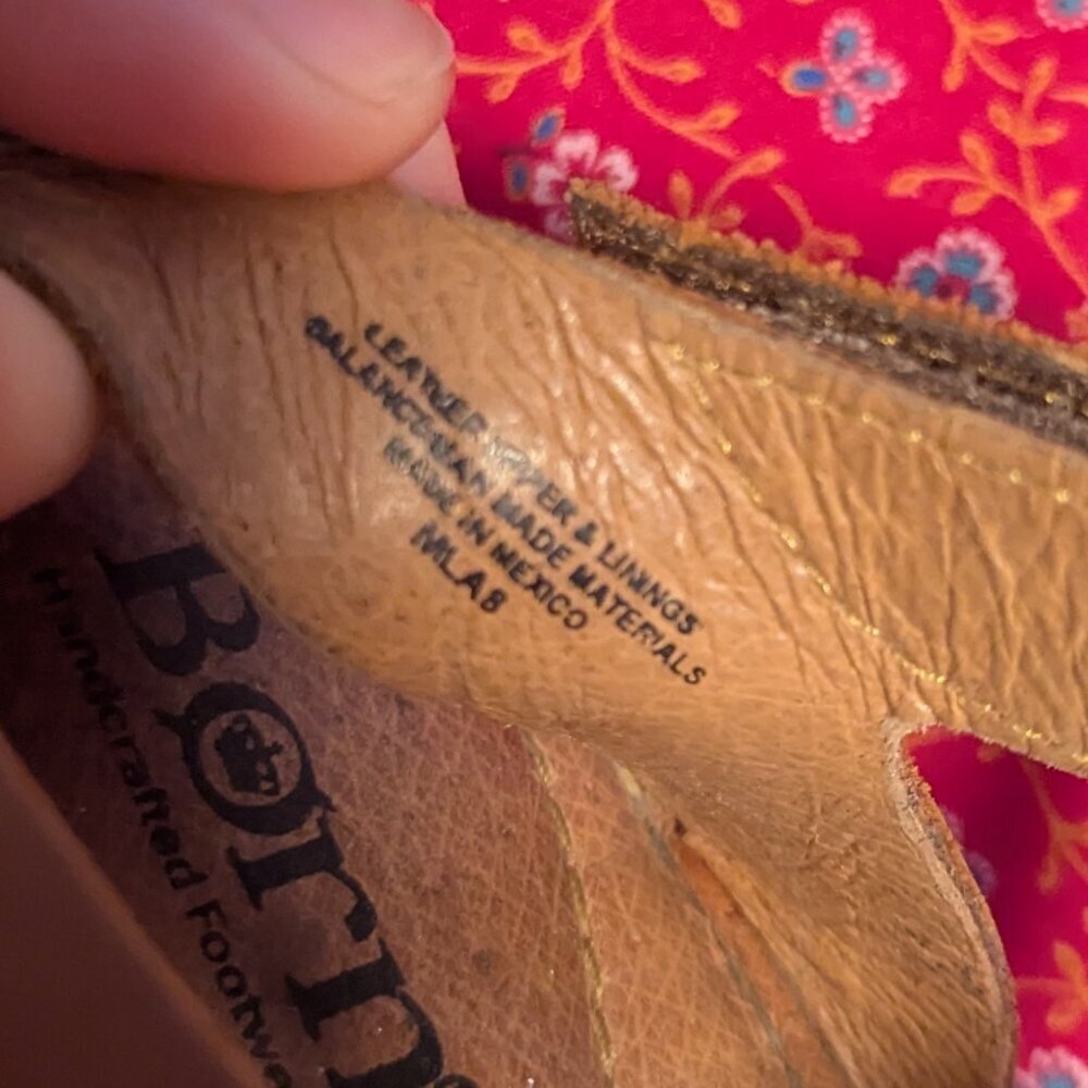 Born Trinidad Brown Leather Solid Gladiator Sanda… - image 7